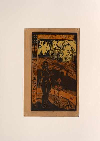 Nave Nave Fenua (Köstliches Land) av Paul Gauguin