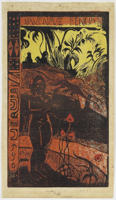 Nave Nave Fenua fra Noa Noa-serien av Paul Gauguin