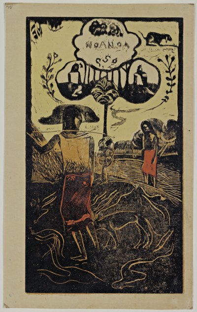 Noa Noa Duft Fra serien Noa Noa, 1893-1894 av Paul Gauguin