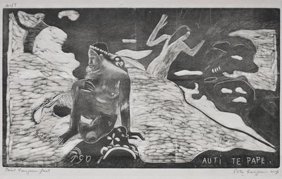 Noa Noa: Women at the River (Auti Te Pape) av Paul Gauguin