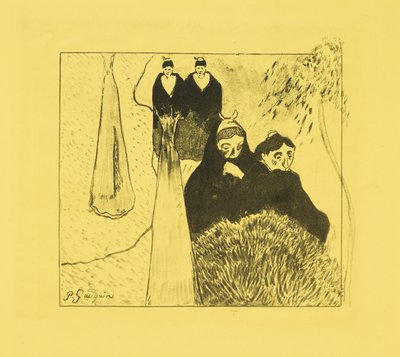 Alte Frauen von Arles av Paul Gauguin