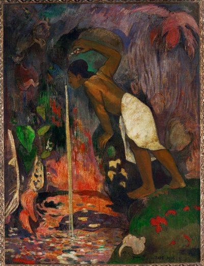 Pape Moe (olje på lerret) av Paul Gauguin