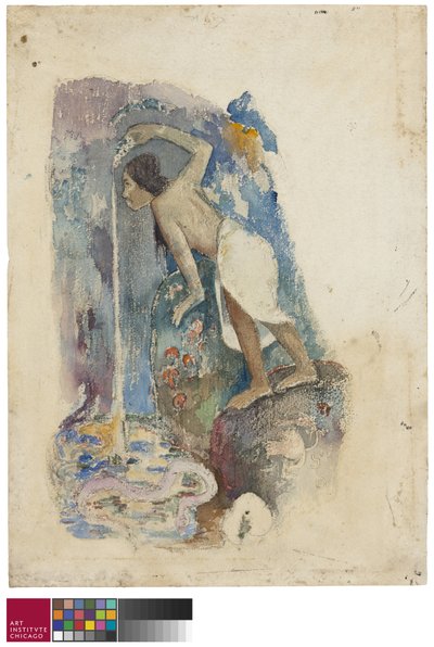Pappa Moe, 1893/94 av Paul Gauguin