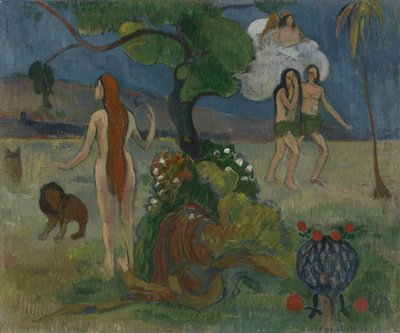 Paradise Lost, ca. 1890 (olje på lerret) av Paul Gauguin