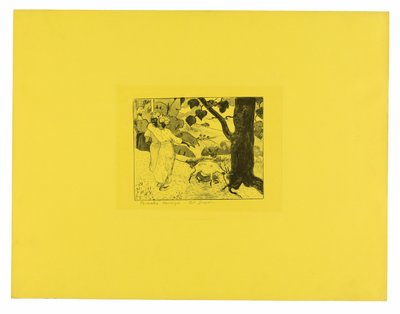 Pastorales Martinique (Martinique Pastorals), fra Volpini-suiten av Paul Gauguin