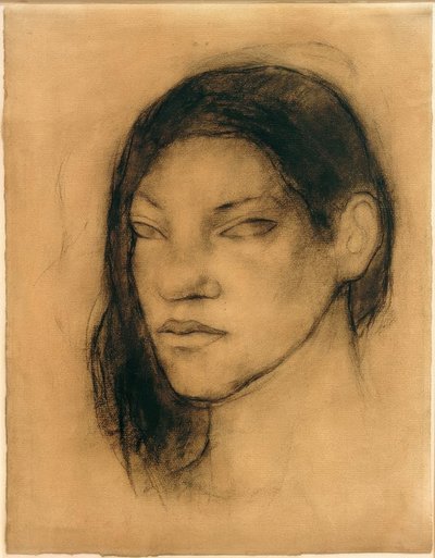 Portrett av en tahitisk kvinne av Paul Gauguin