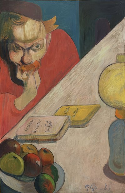 Portrett av Jacob Meyer de Haan. 1889 av Paul Gauguin