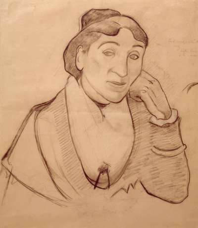Portrett av Arlesienne av Paul Gauguin