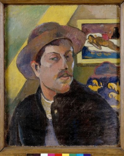 Portrett av kunstneren av Paul Gauguin