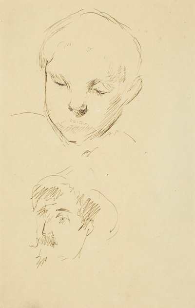Profile of a Boy and Self-Portrait [recto]   1227459   no       norwegian Successfully Translated  Original: Ornament met twee kinderen en een paardenschedel Translat: Ornament met twee kinderen en een paardenschedel 1368730 no norwegian Successfully Trans av Paul Gauguin