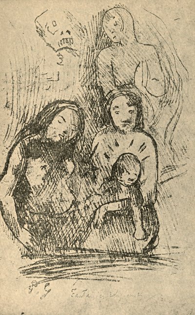 Religiøse fantasier, 1936 av Paul Gauguin