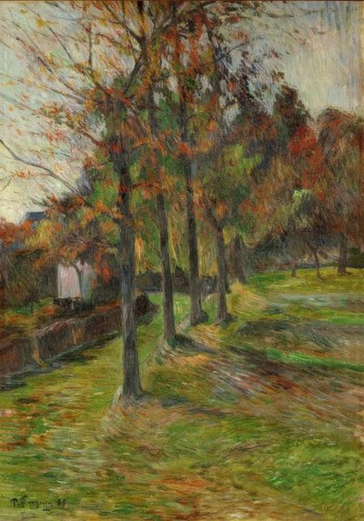 Rouen II vei av Paul Gauguin