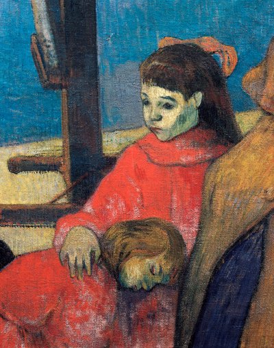 Schuffenecker-familien (detalj) av Paul Gauguin