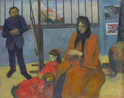 Schuffeneckers atelier av Paul Gauguin