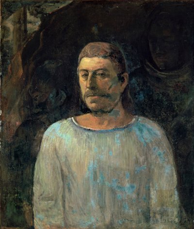 Selvportrett, 1896 av Paul Gauguin