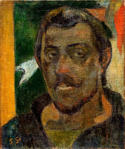 Selvportrett, 1890-1894. av Paul Gauguin