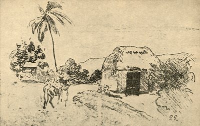 Skisse, 1936 av Paul Gauguin