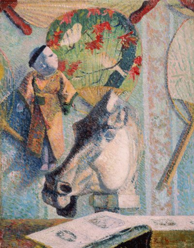 Stilleben med hestehode av Paul Gauguin