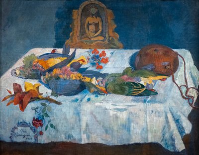 Stilleben med papegøyer av Paul Gauguin