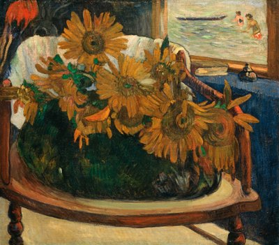 Solsikker på en lenestol Solsikker på en lenestol, 1901. av Paul Gauguin