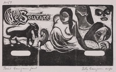 Tahitian Series: The Smile av Paul Gauguin