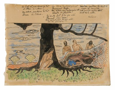 Tahitifiske av Paul Gauguin