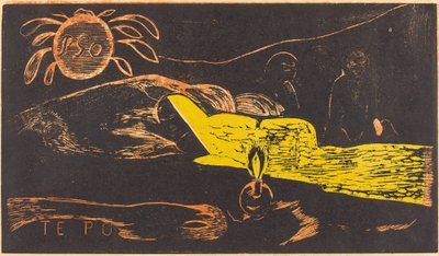 Te Po Den lange natt, 18941895. av Paul Gauguin