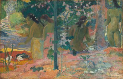 Badegjestene av Paul Gauguin