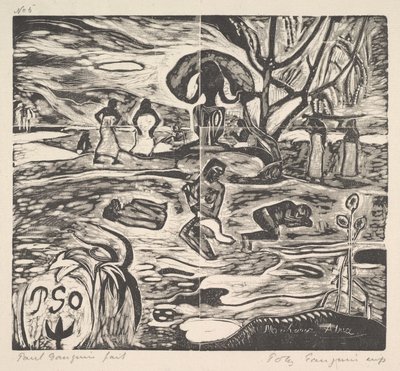 Guds dag, 1894-95. av Paul Gauguin
