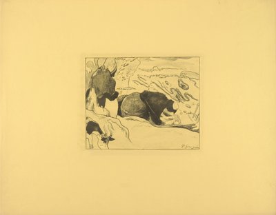 Vaskerinnene av Paul Gauguin