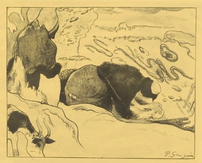 Vaskerinnene av Paul Gauguin