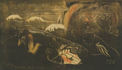Universet er skapt Universet er skapt, ca. 1894. av Paul Gauguin