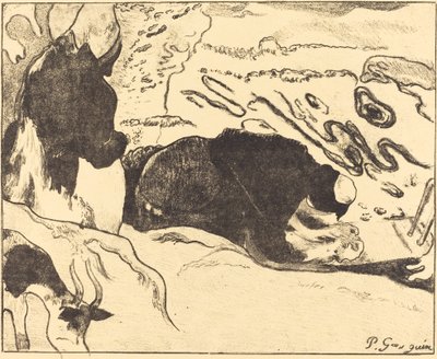Vaskekvinnene av Paul Gauguin
