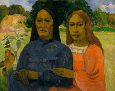 To kvinner av Paul Gauguin