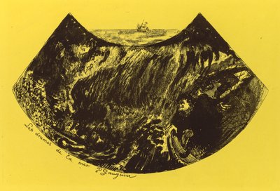Volpini Suite: Dramas of the Sea Les Drames de la Mer, 1889. av Paul Gauguin