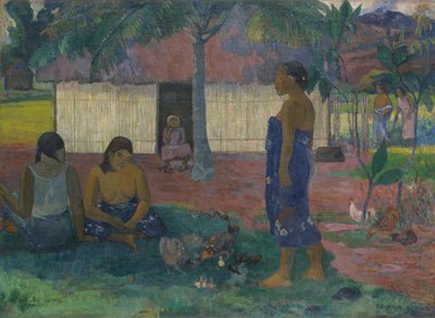 Hvorfor er du sint? av Paul Gauguin