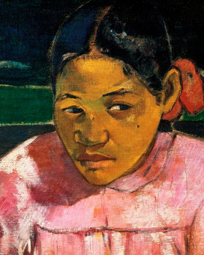«Kvinner fra Tahiti» eller «På stranden» (detalj) av Paul Gauguin
