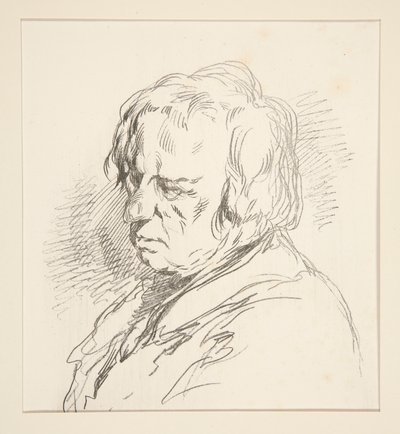(BUST D av Paul Gavarni