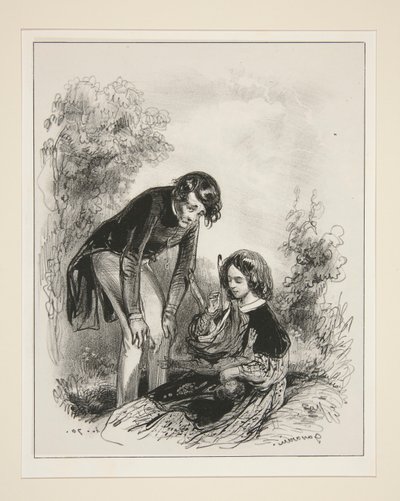 (ENFANT FORFERDELIG.) av Paul Gavarni