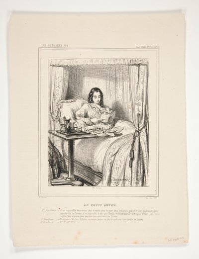 1-er Feuilleton av Paul Gavarni