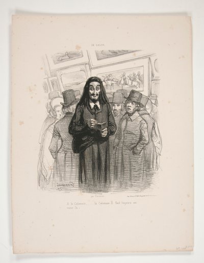 Til Calumny, av Paul Gavarni