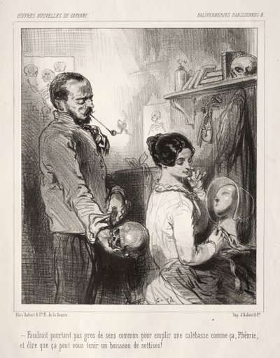 Parisisk tull. av Paul Gavarni