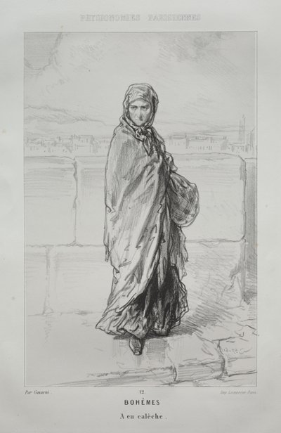 Bohemer av Paul Gavarni