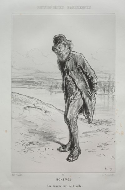 Bohemer av Paul Gavarni