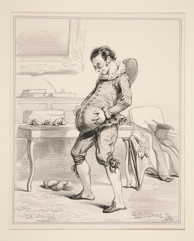 Bosse de la Gaite av Paul Gavarni