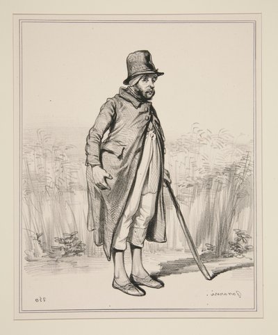 Bosse du Vol av Paul Gavarni