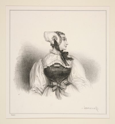 CRACOVIENNE av Paul Gavarni
