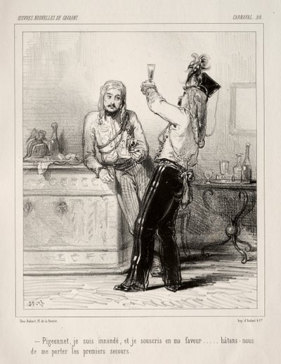 Carnavalnorwegian av Paul Gavarni