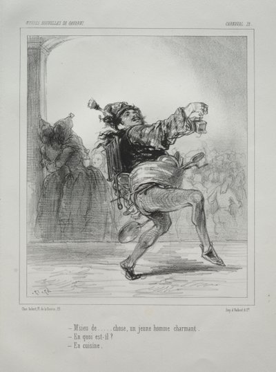 karneval av Paul Gavarni