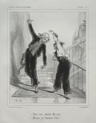 Karneval av Paul Gavarni